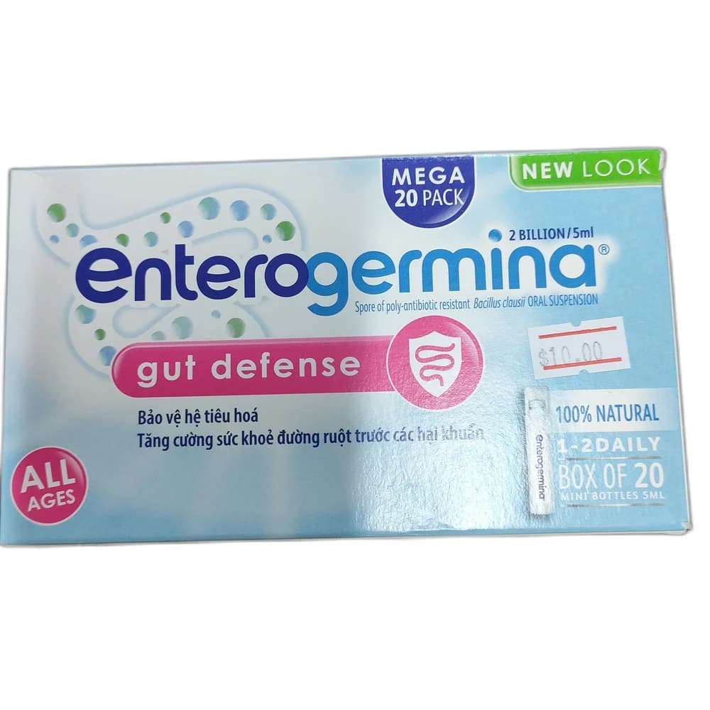 Enterogermina Gut Defense Oral Suspension 2 billion spores per 5 ml