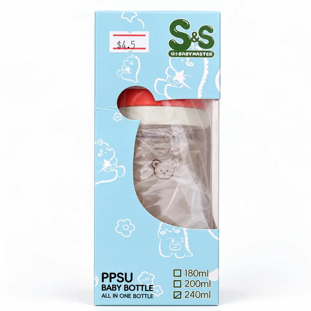 S&S Baby Master PPSU Baby Bottle 240 ml