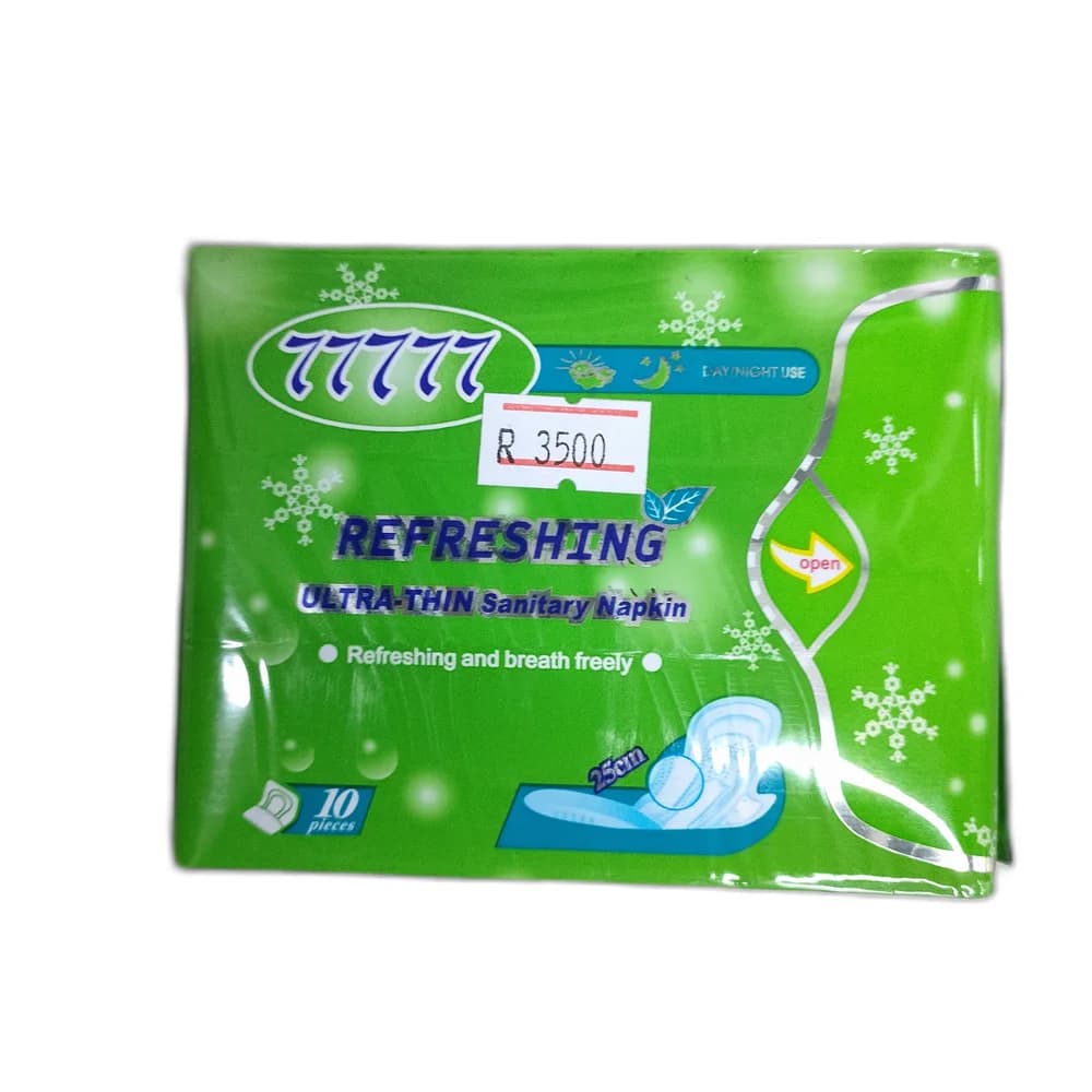 77777 Refreshing Ultra-Thin 250 mm, 10 pads