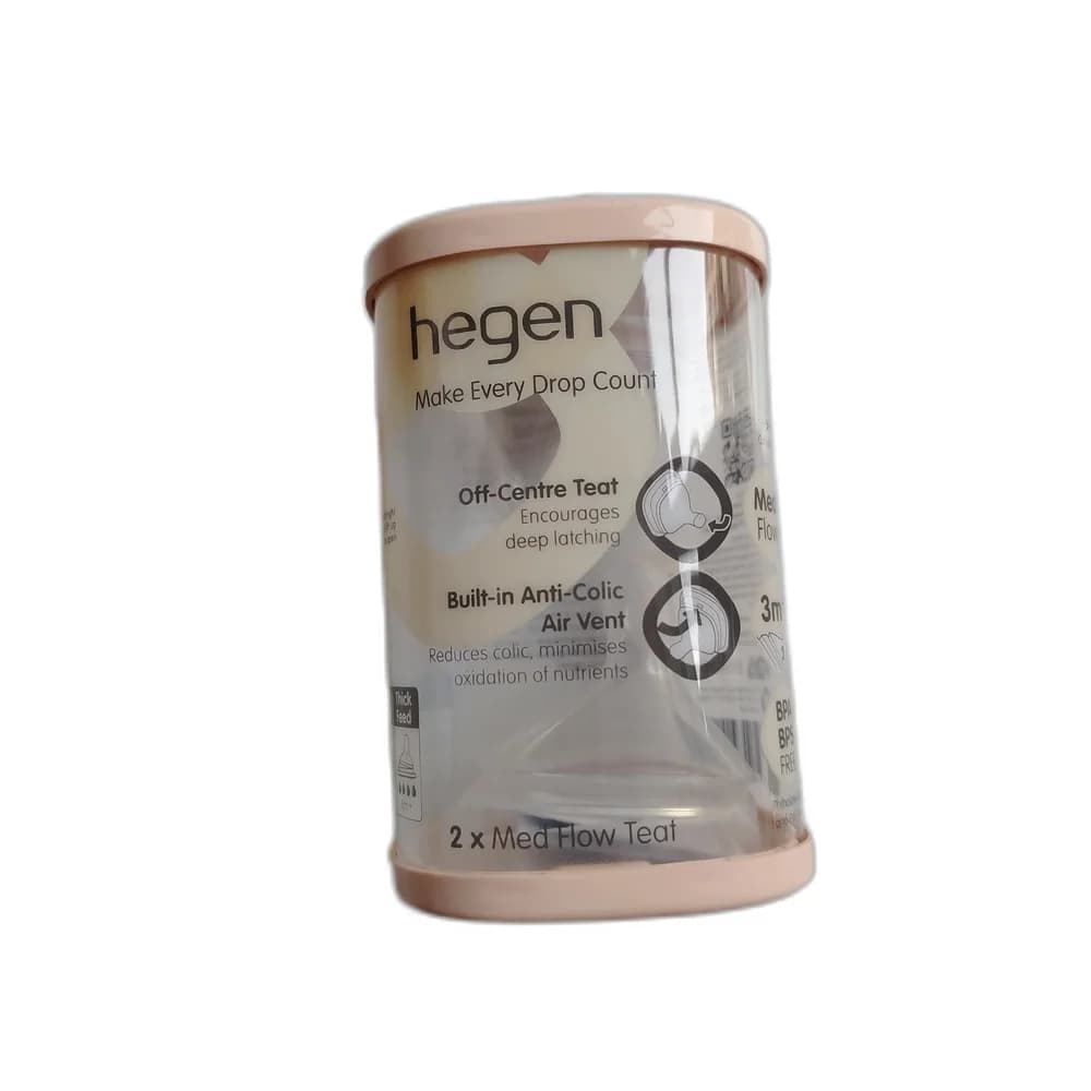 Hegen Med Flow Teat (3m+, 2-pack) Not available