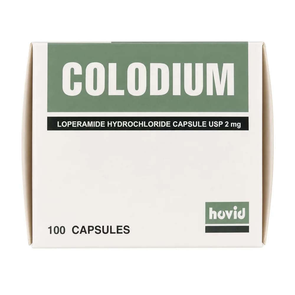 Colodium Loperamide hydrochloride 2 mg capsule