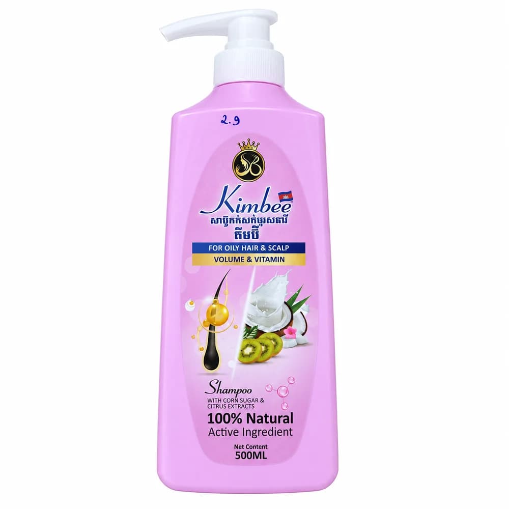 Kimbee Volume & Vitamin Shampoo for Oily Hair & Scalp 500 ml