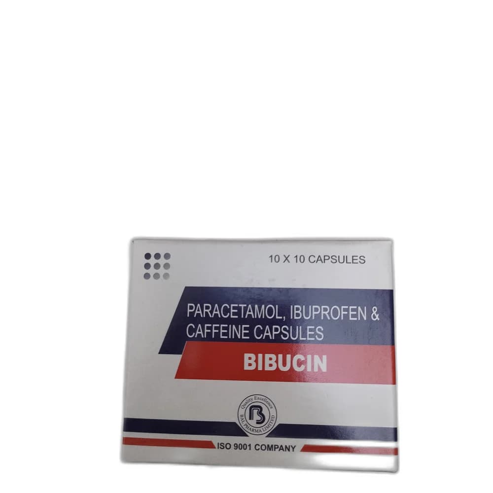 Bibucin Paracetamol 325 mg / Ibuprofen 200 mg / Caffeine 30 mg