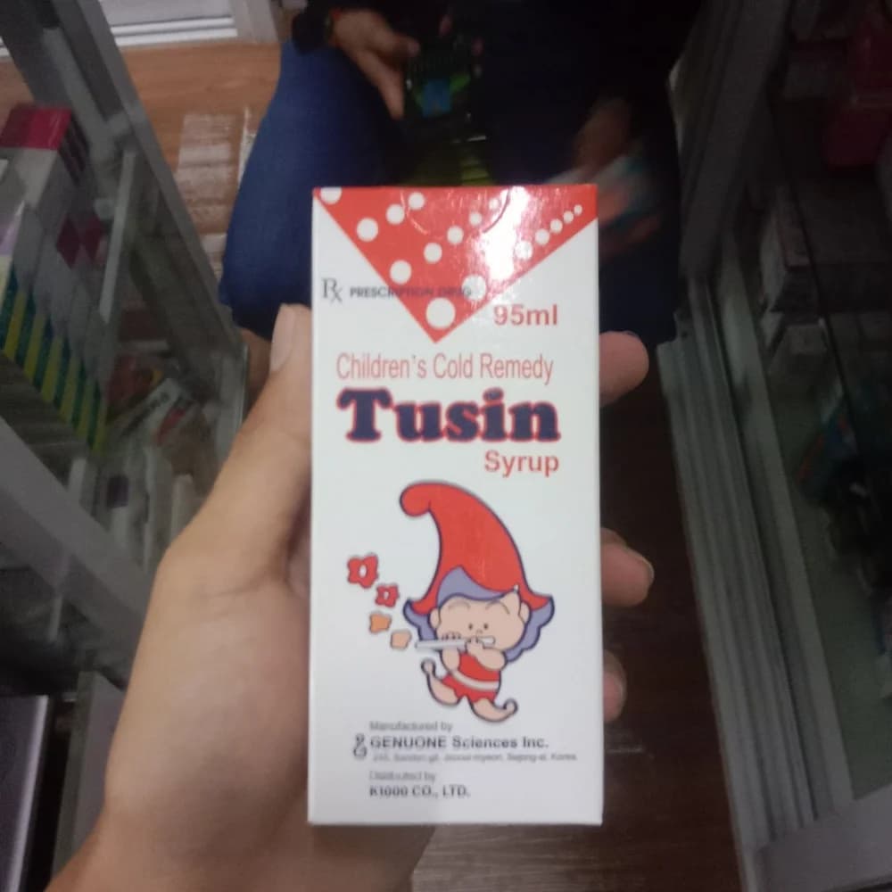 Tusin Syrup Children's multi-ingredient cold remedy syrup, 95 ml