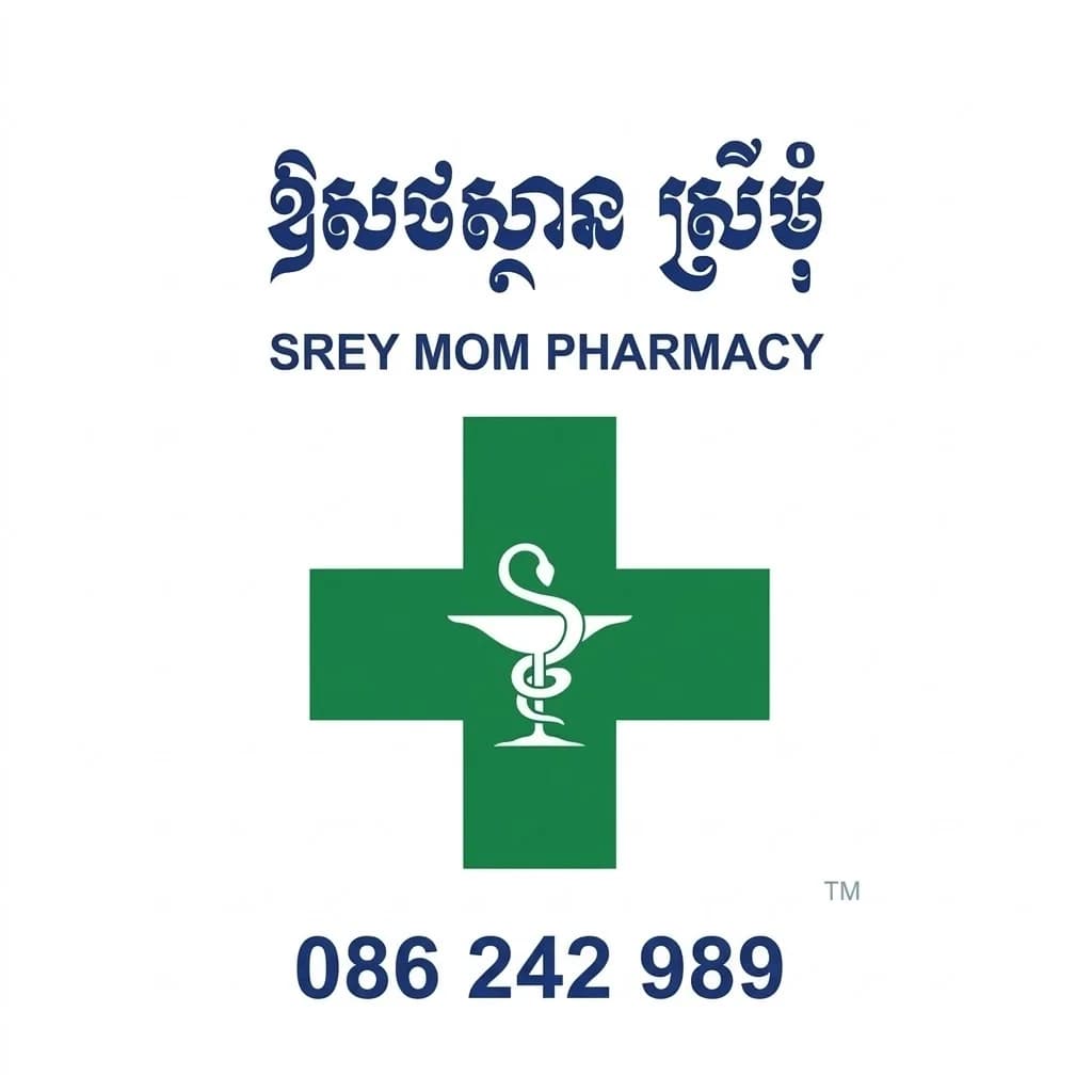 SREY MOM PHARMACY pharmacy logo