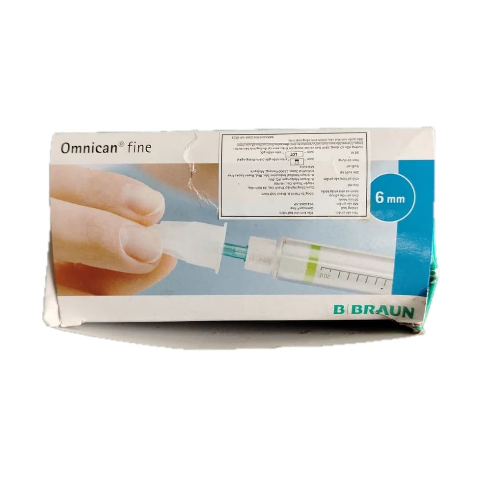 Omnican Fine 31G x 6 mm (0.25 mm x 6 mm)