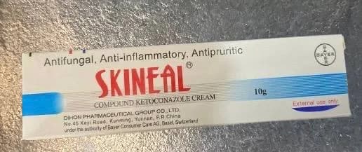 SKINEAL Compound Ketoconazole Cream, 10g