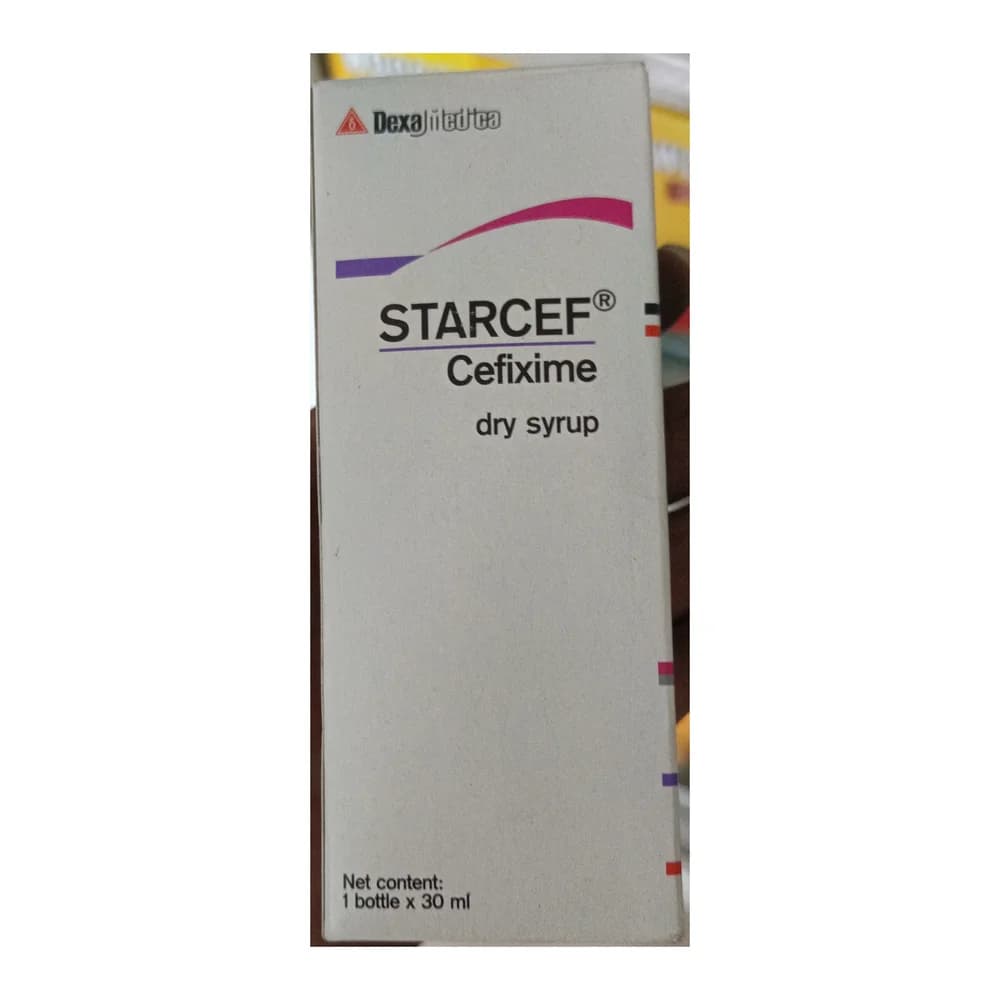 Starcef 100 mg/5 mL (30 mL)