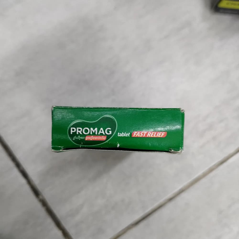 Promag Hydrotalcite 200 mg / Magnesium Hydroxide 150 mg / Simethicone 50 mg per chewable tablet
