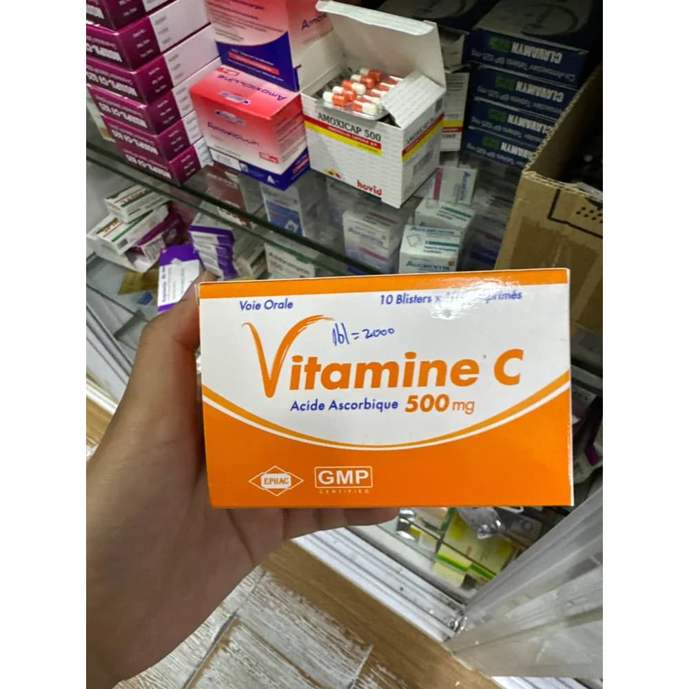 Vitamine C 500 mg Ascorbic acid 500 mg tablets
