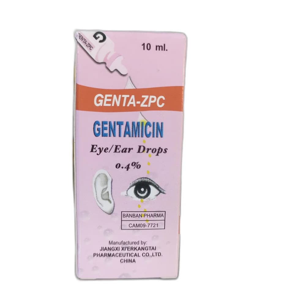 Genta-ZPC 4 mg/ml (as Gentamicin Sulphate BP)