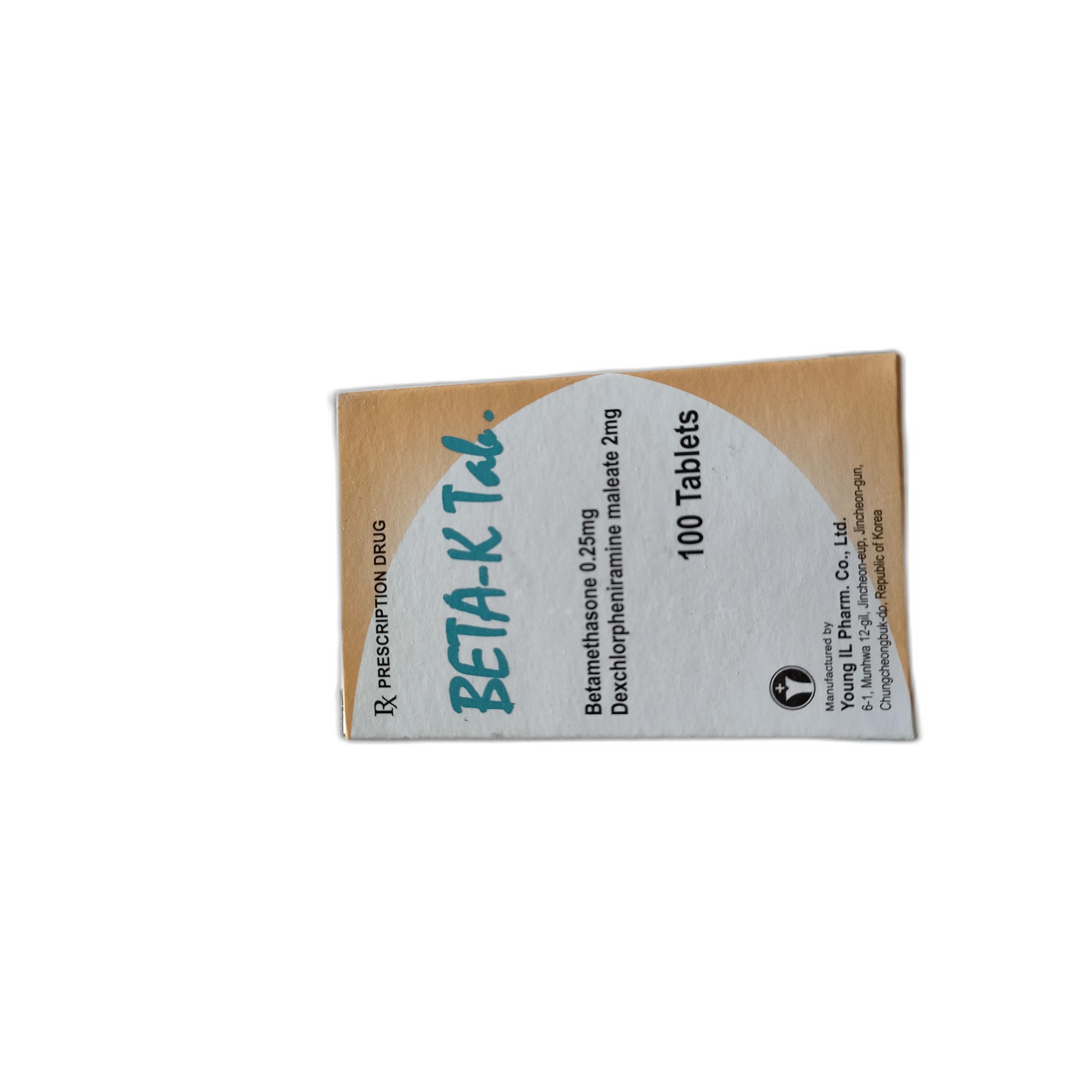 Beta-K 0.25 mg / 2 mg