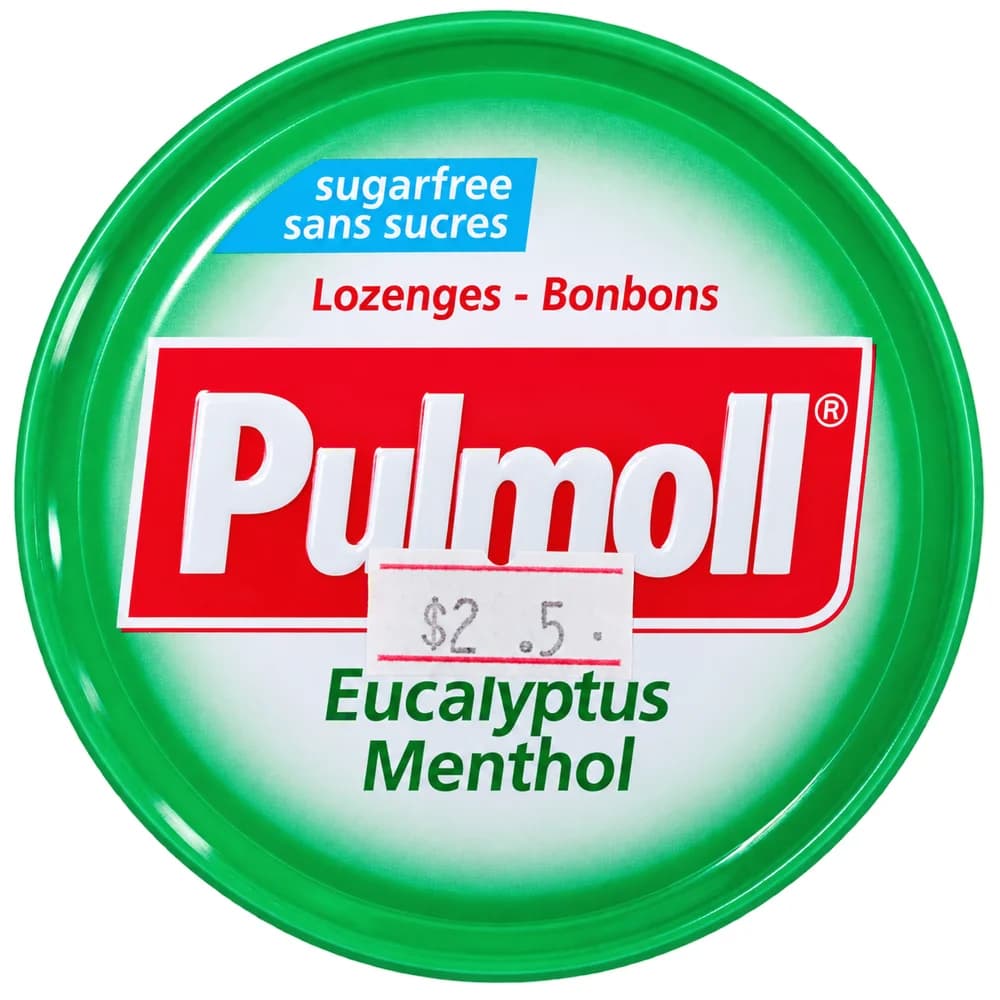 Pulmoll Eucalyptus Menthol Sugarfree Lozenges