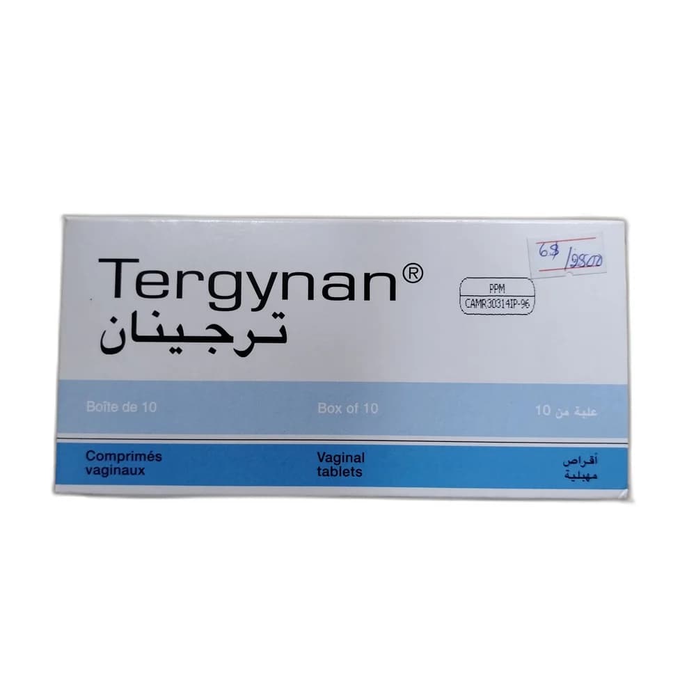 Tergynan 200 mg / 100 mg / 100000 IU / 3 mg