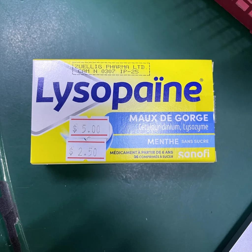 Lysopaine Not available