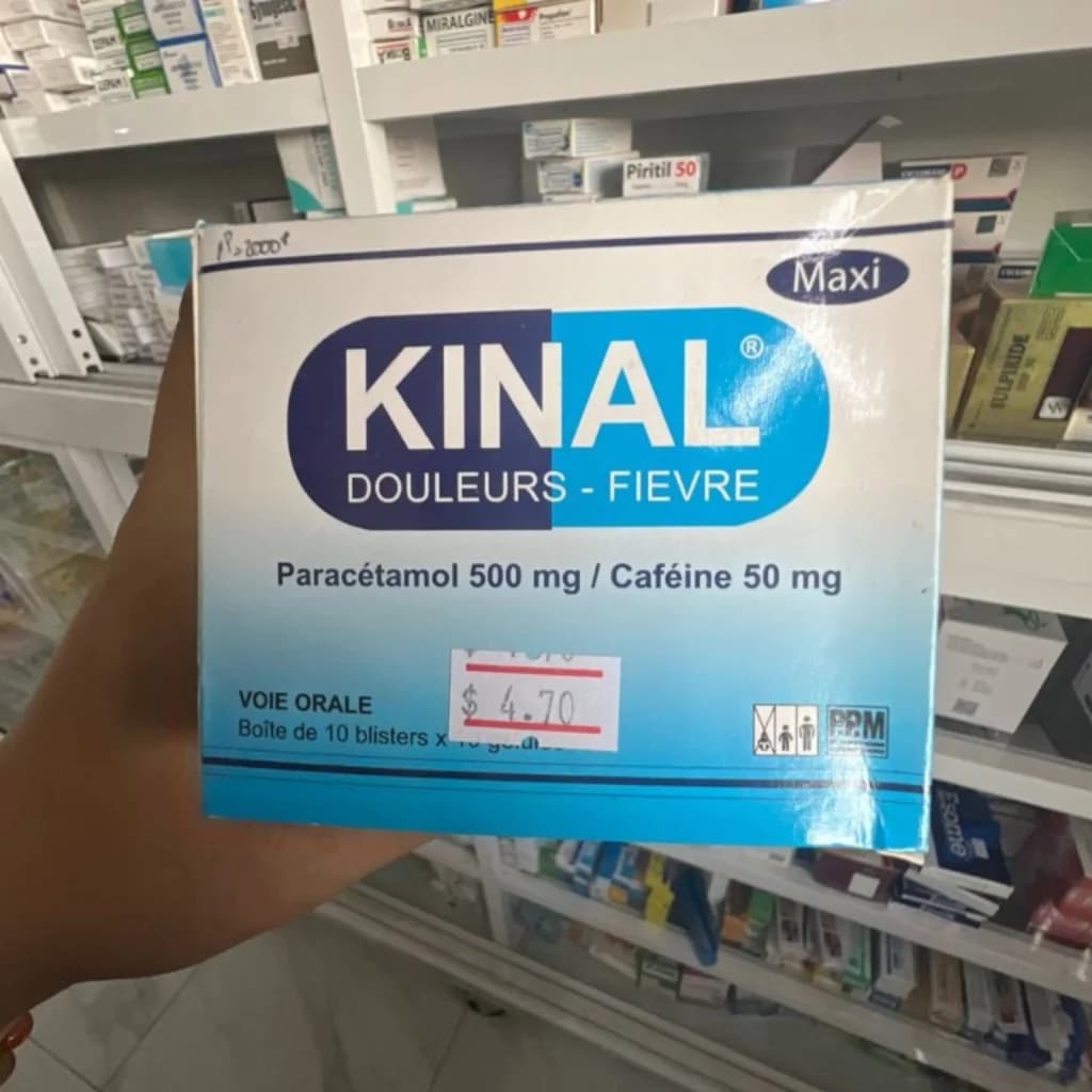 KINAL Maxi Paracetamol 500 mg / Caffeine 50 mg