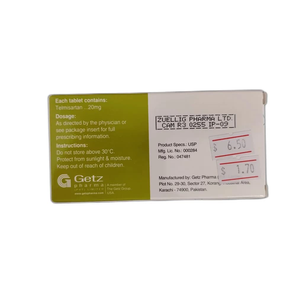 Tasmi 20 mg