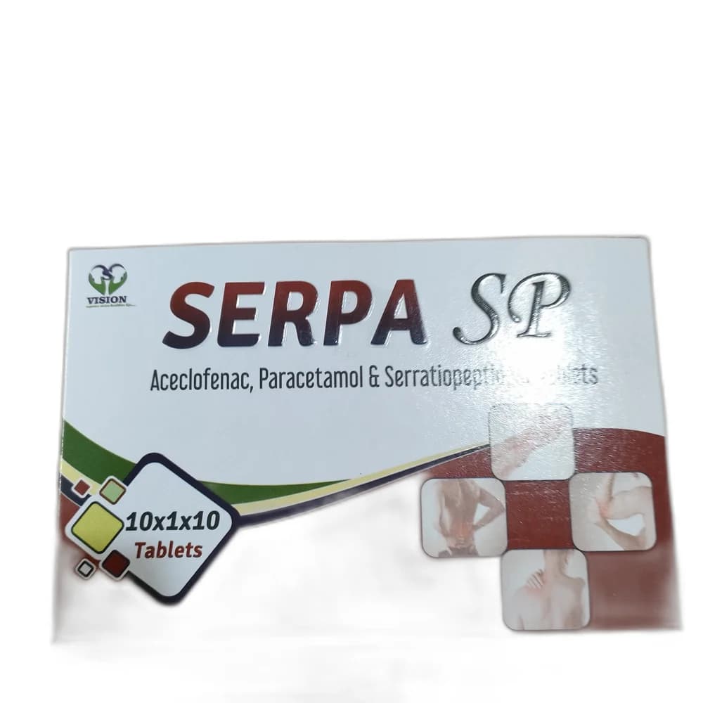 Serpa SP 100 mg / 500 mg / 15 mg