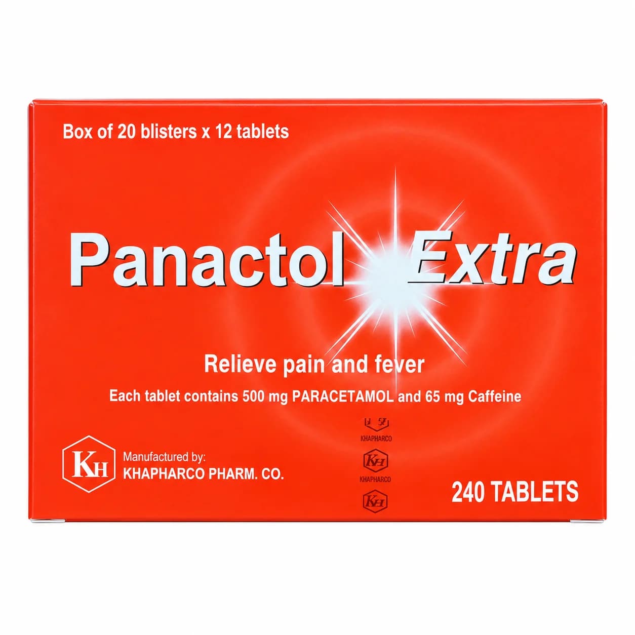 Panactol Extra 500 mg / 65 mg