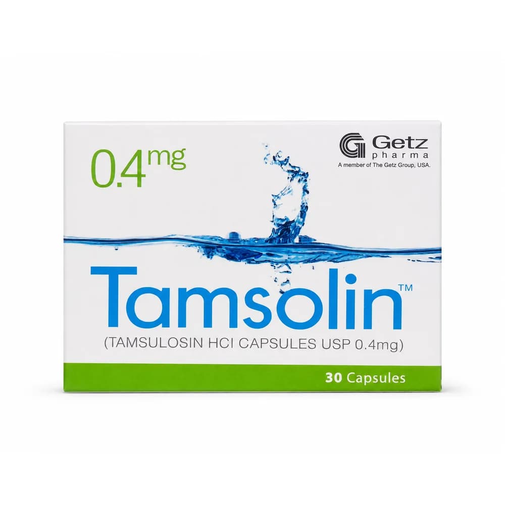 Tamsolin Tamsulosin hydrochloride 0.4 mg modified-release capsules