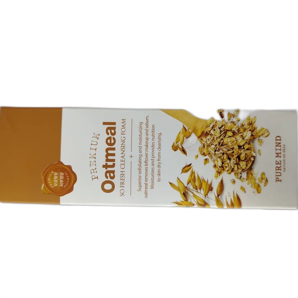 Pure Mind Premium Oatmeal So Fresh Cleansing Foam Not available