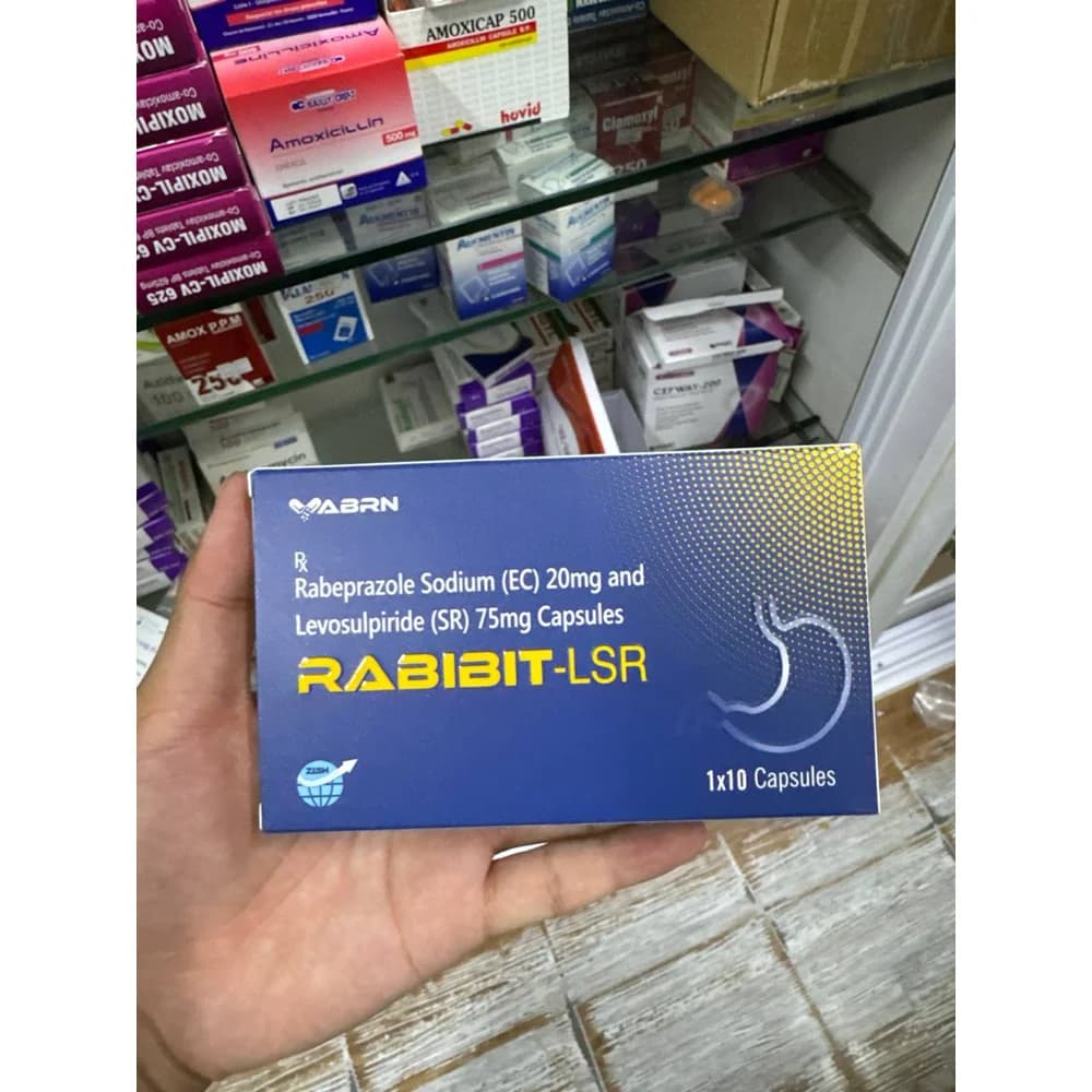 Rabitib-LSR Rabeprazole sodium 20 mg and levosulpiride sustained-release 75 mg