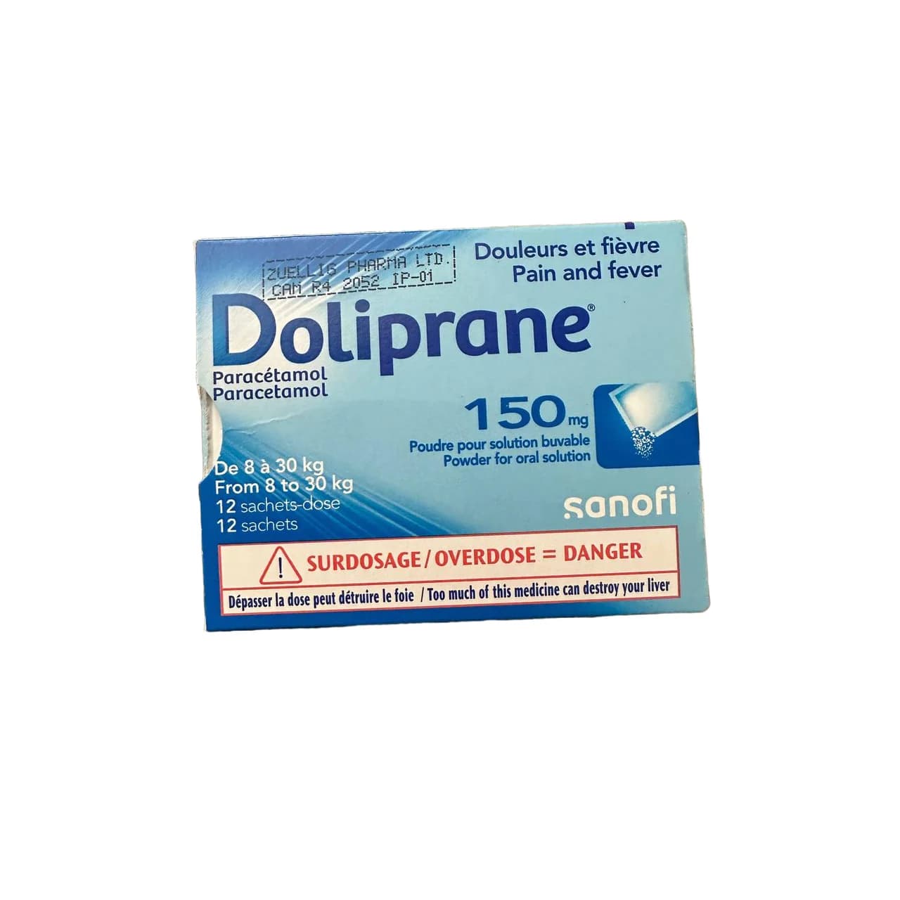 Doliprane 150 mg