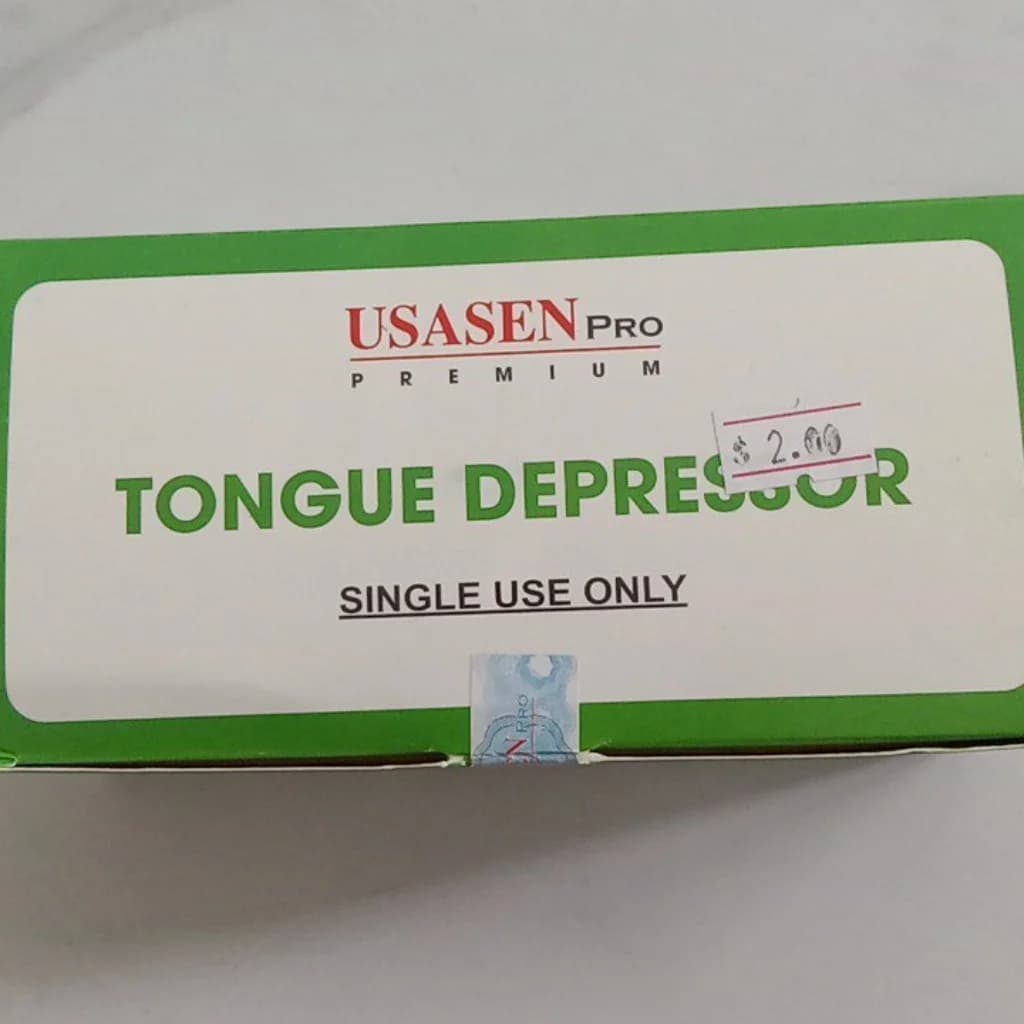 USASEN Pro Wooden Tongue Depressor Not available