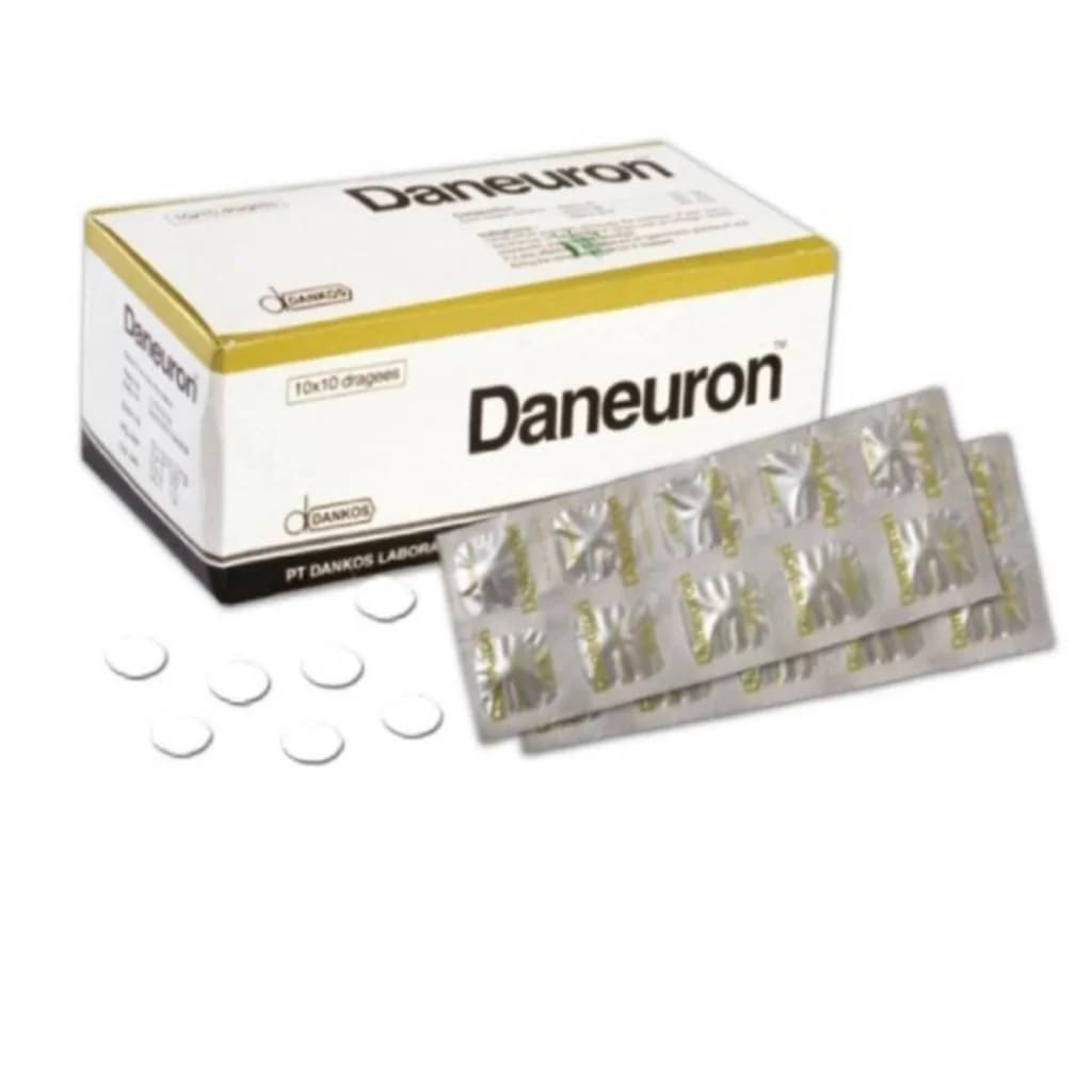 Daneuron Vitamin B1 100 mg / Vitamin B6 200 mg / Vitamin B12 200 mcg per tablet