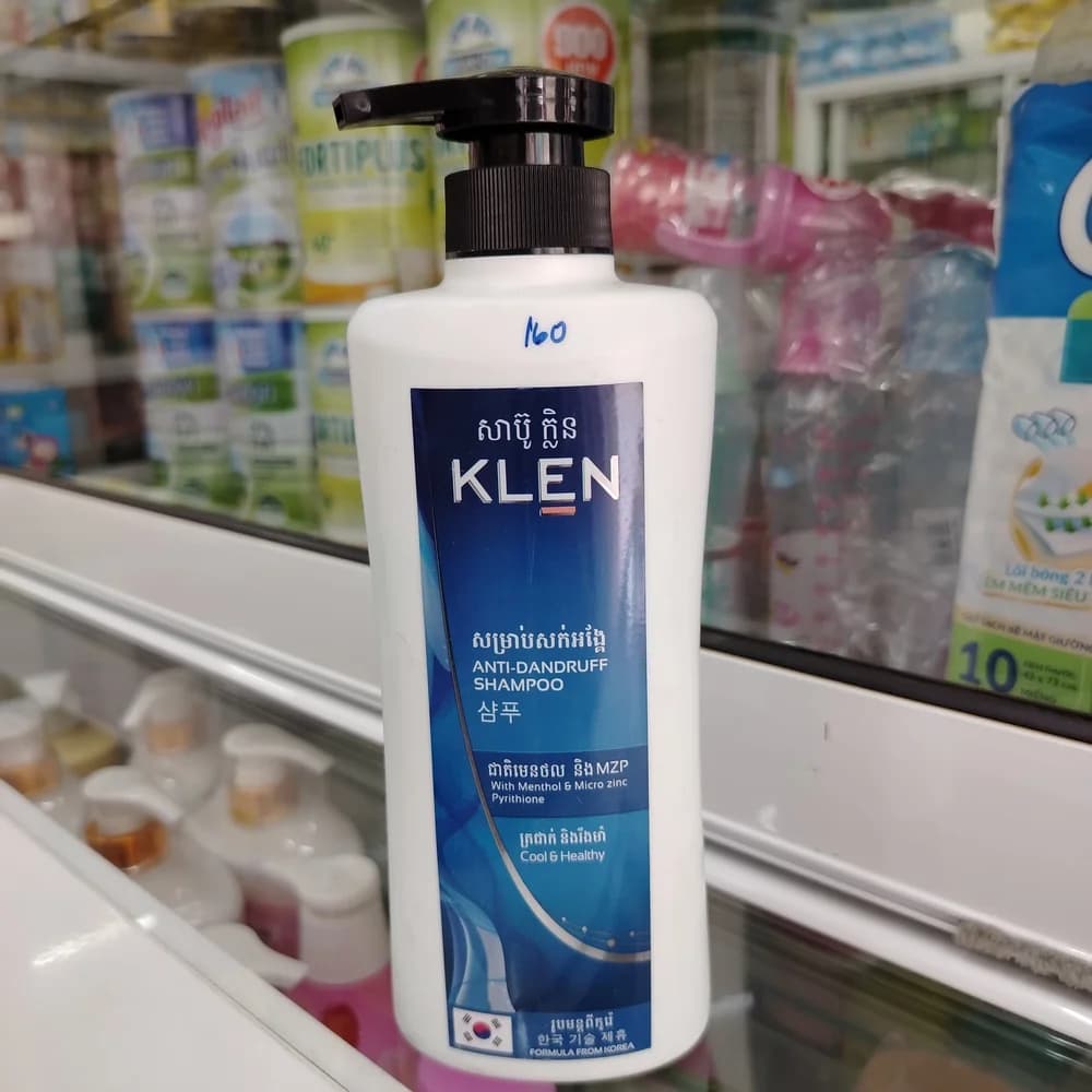 KLEN Anti-Dandruff Shampoo Cool & Healthy