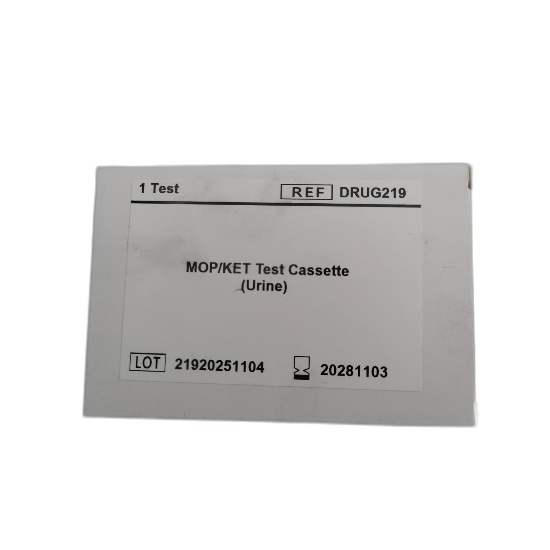 MOP/KET Test Cassette 1 test