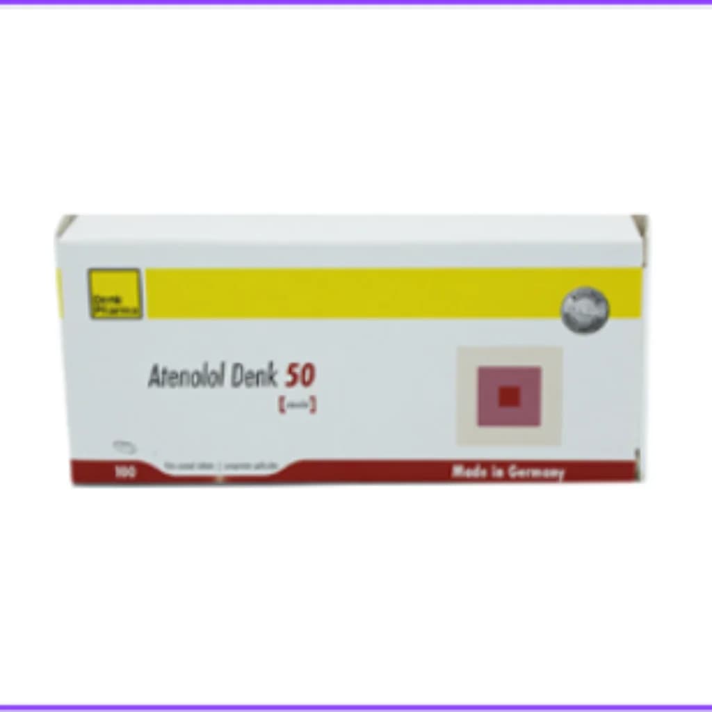 Atenolol Denk 50mg (Atenolol) 50mg