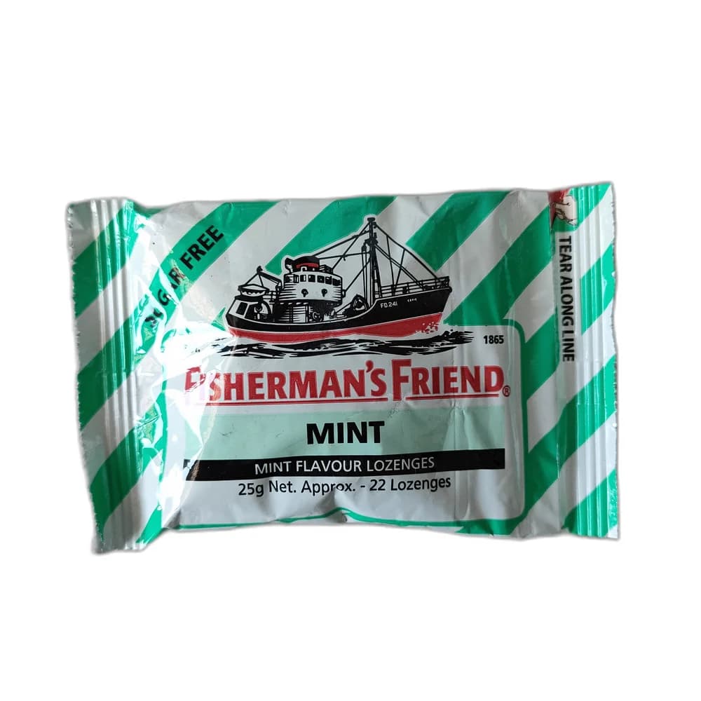 Fisherman's Friend Mint Flavour Lozenges 25 g, approx. 22 lozenges