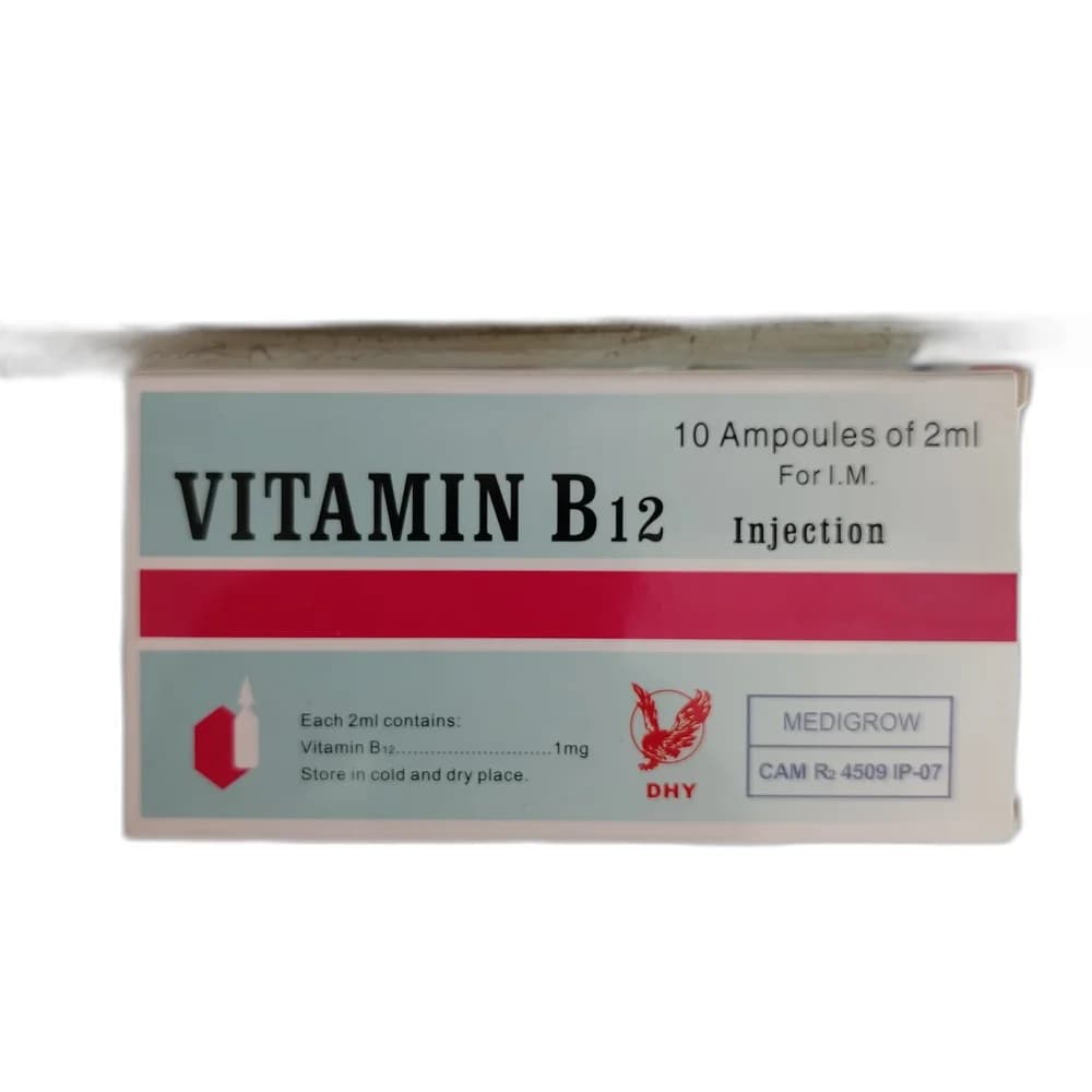 Vitamin B12 1 mg / 2 mL