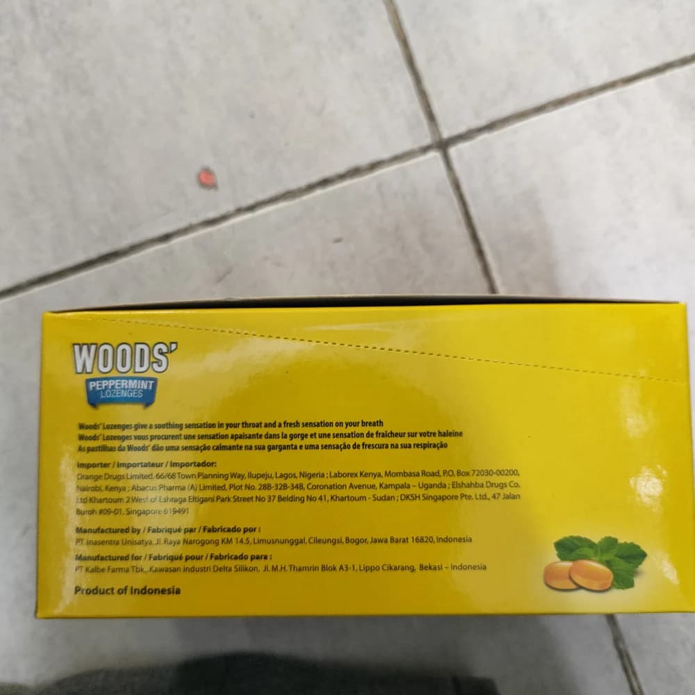 Coxil Extra Cough Lozenge Per lozenge: see ingredients panel