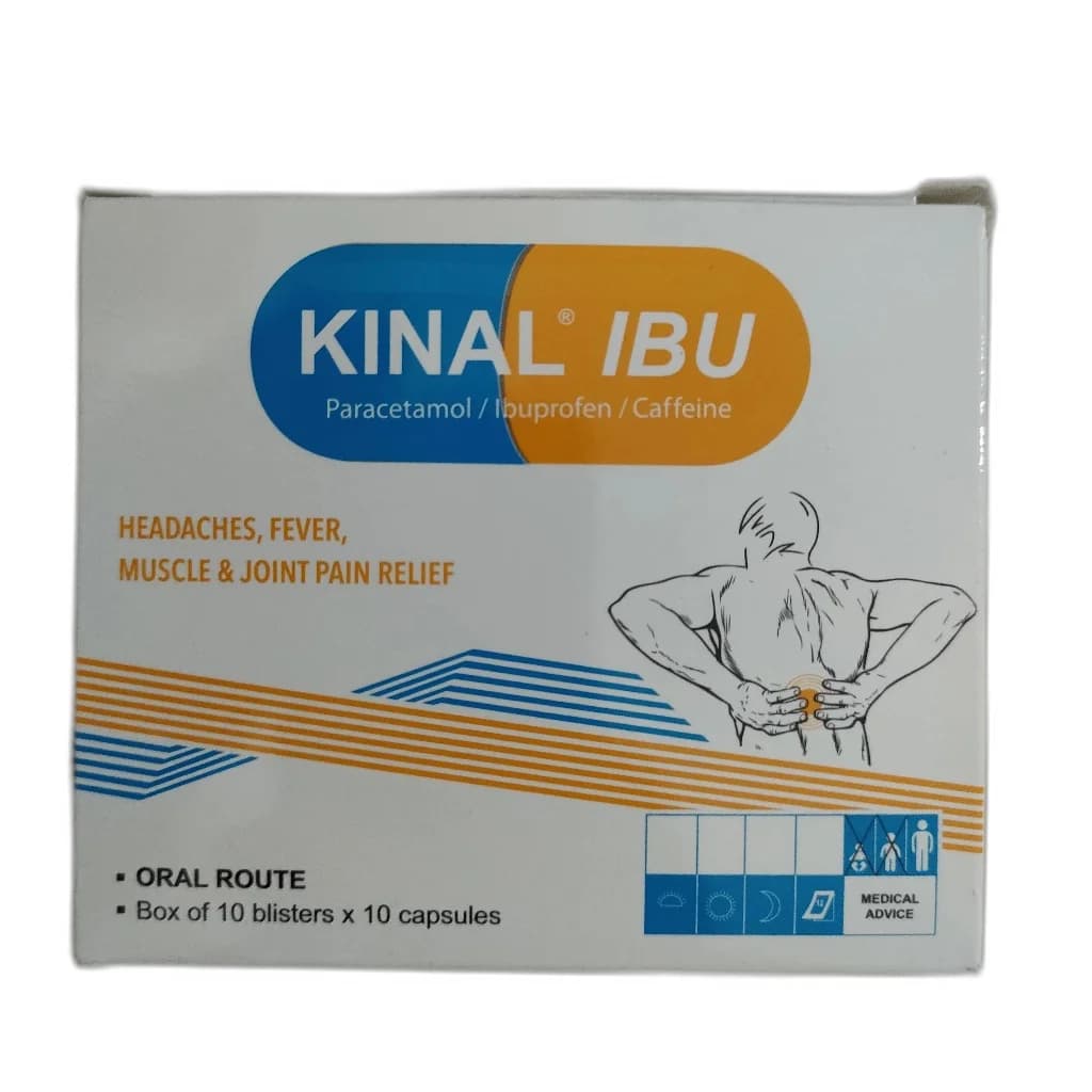 Kinal IBU 325 mg / 200 mg / 30 mg