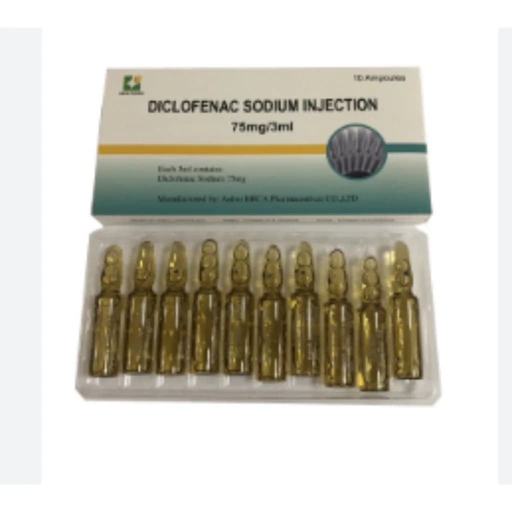 Diclofenac Sodium Injection 75mg-3ml 75mg/3ml