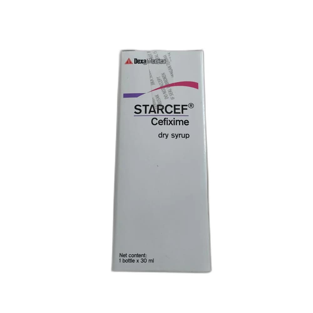Starcef Cefixime Dry Syrup 100 mg / 5 mL, 30 mL