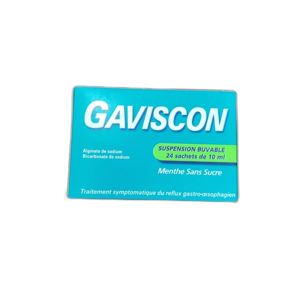 Gaviscon 500 mg / 267 mg per 10 ml sachet