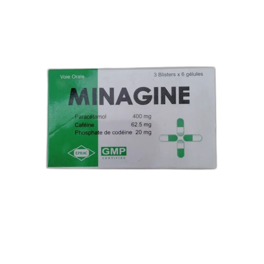 Minagine 400 mg / 62.5 mg / 20 mg