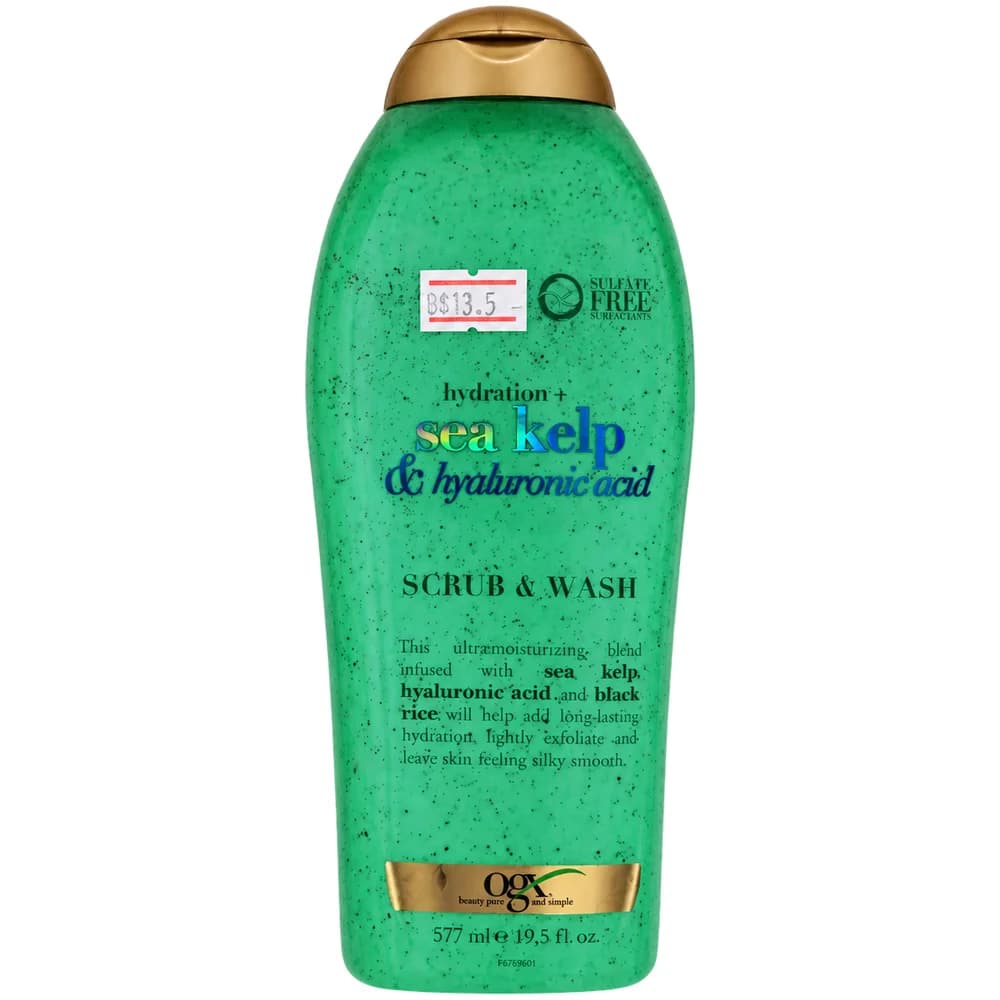 OGX Sea Kelp Hydration+ Scrub & Wash 577 mL