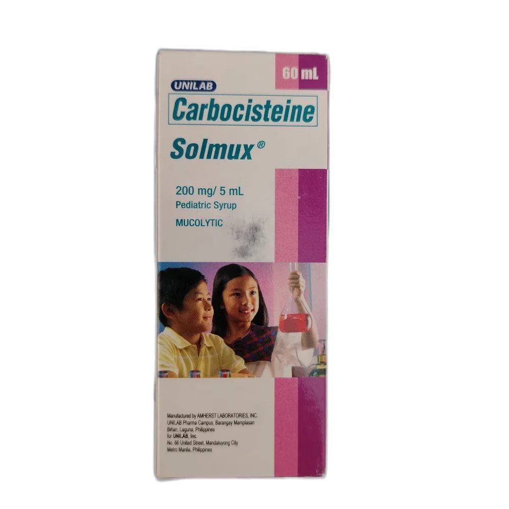Solmux 200 mg / 5 mL - PHARMACIE RATANAK