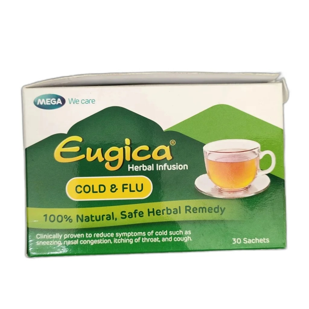 Eugica Cold & Flu Link Samahan blend 65 mg per sachet - Depot De Pharmacie "A" Kim Houy