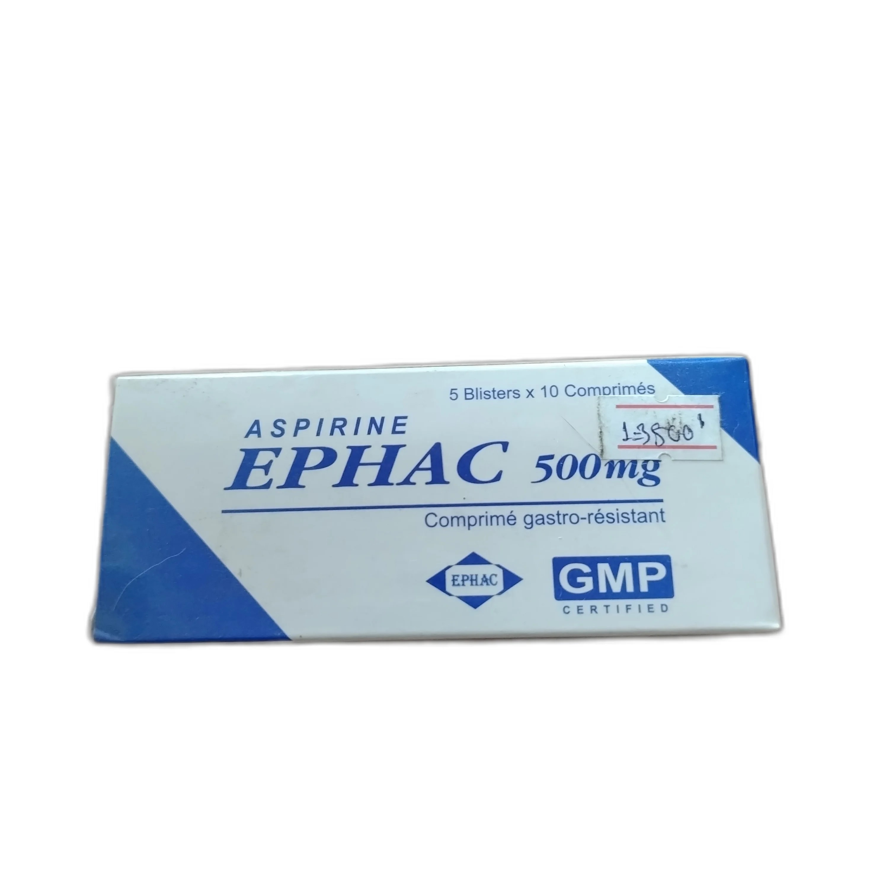 Aspirine EPHAC 500 mg - DARAREASH PHARMACY