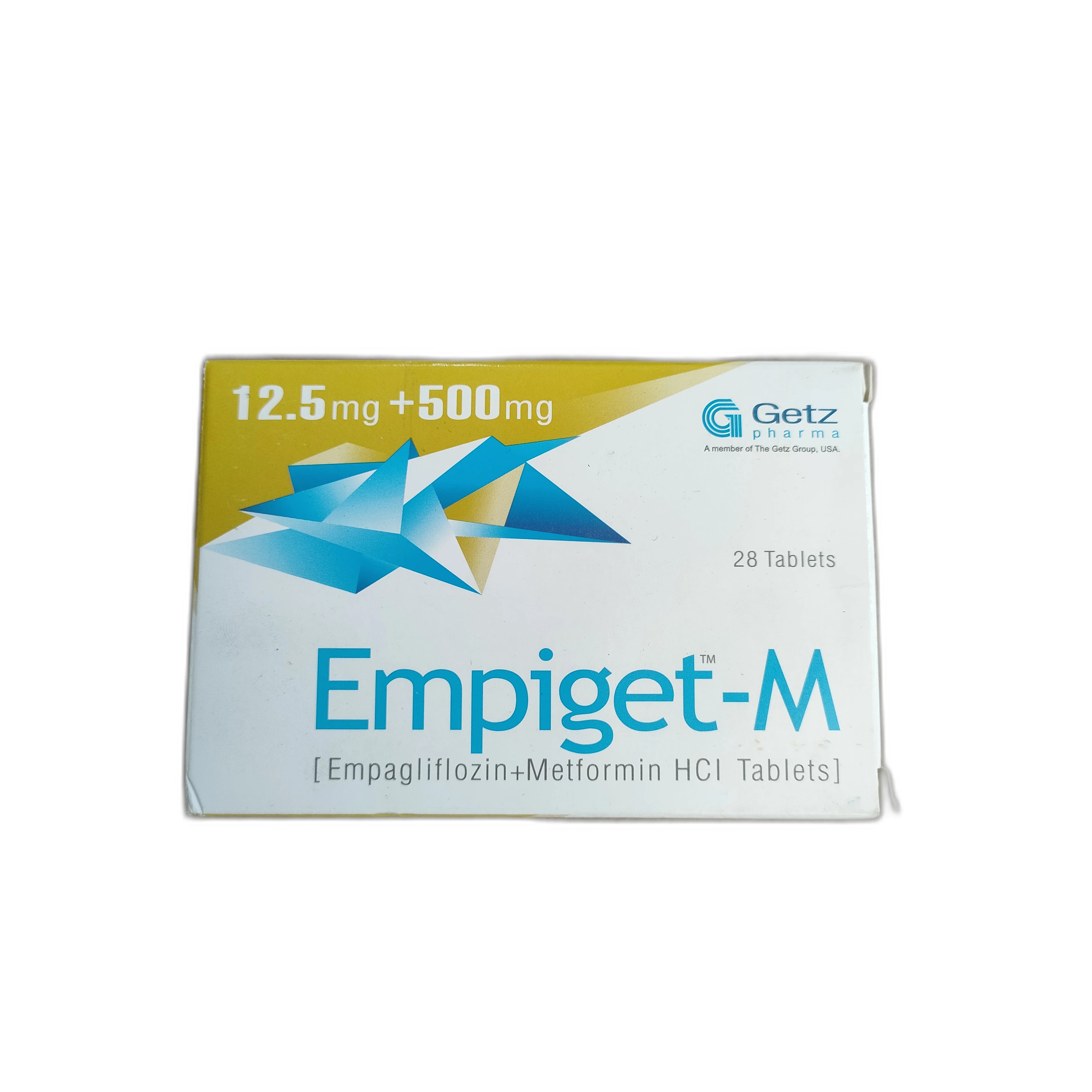 Empiget-M 12.5mg/500mg - ឱសថស្ថាន សិរីមង្គលថ្មី