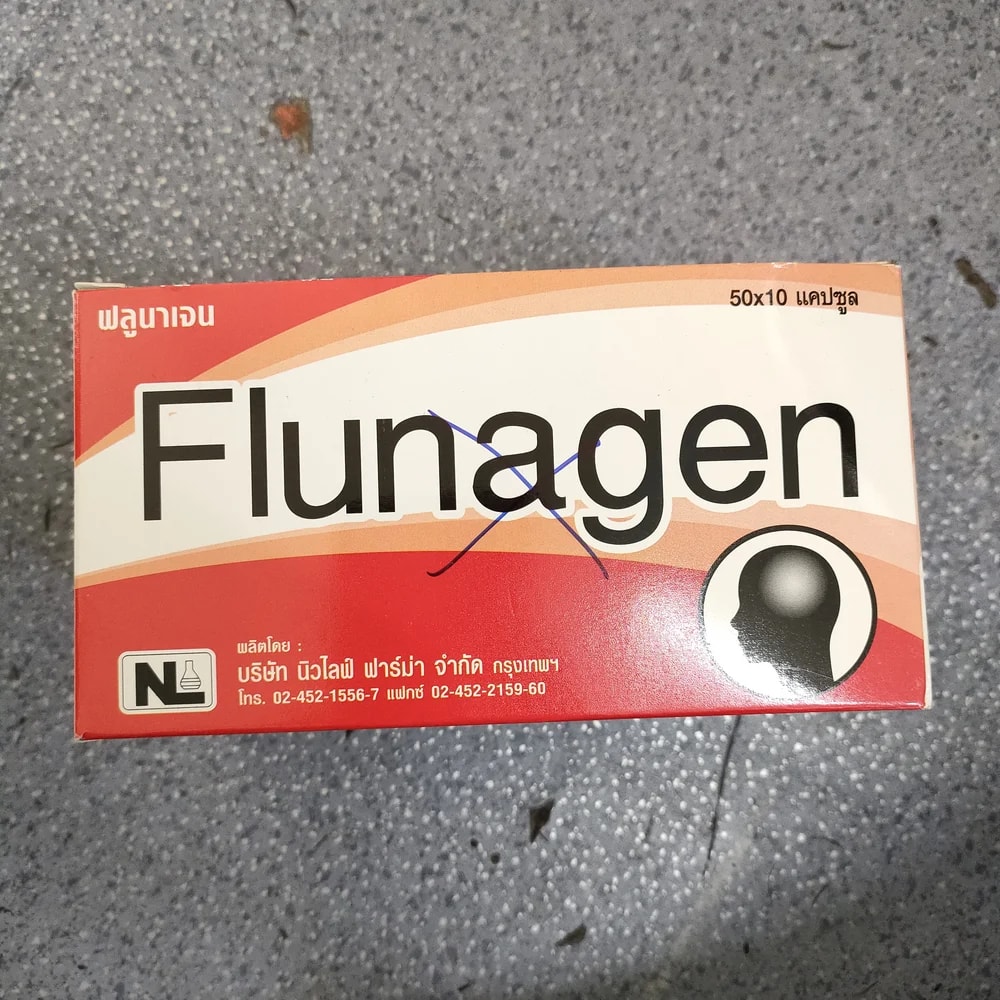 Flunagen Flunarizine 5 mg per capsule - Depot De Pharmacie "A" Kim Houy