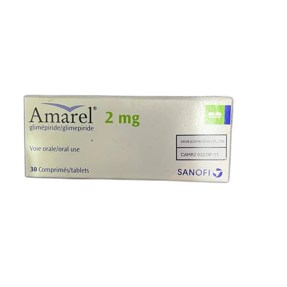 Amarel 2 mg - Pharmarcy Tareach