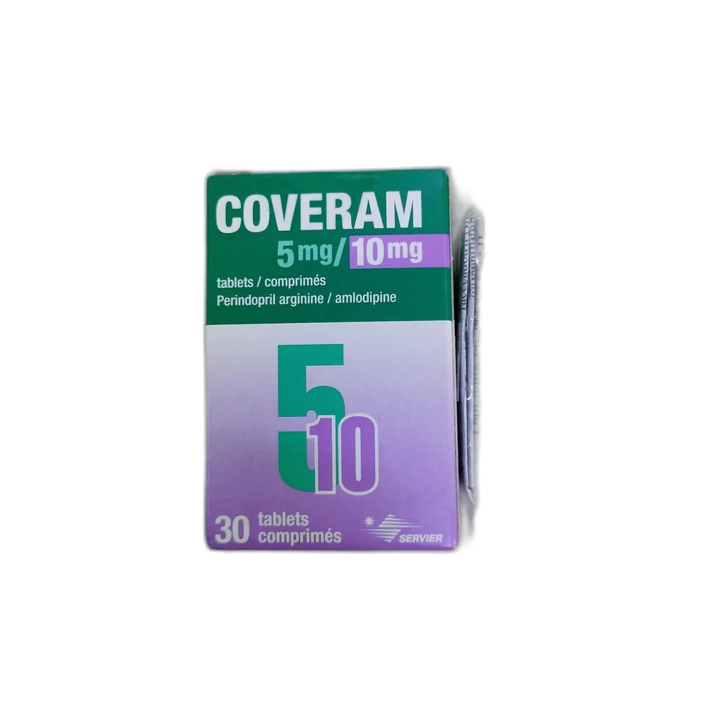 Coveram 5 mg / 10 mg - Depot de Pharmacie B Rotha