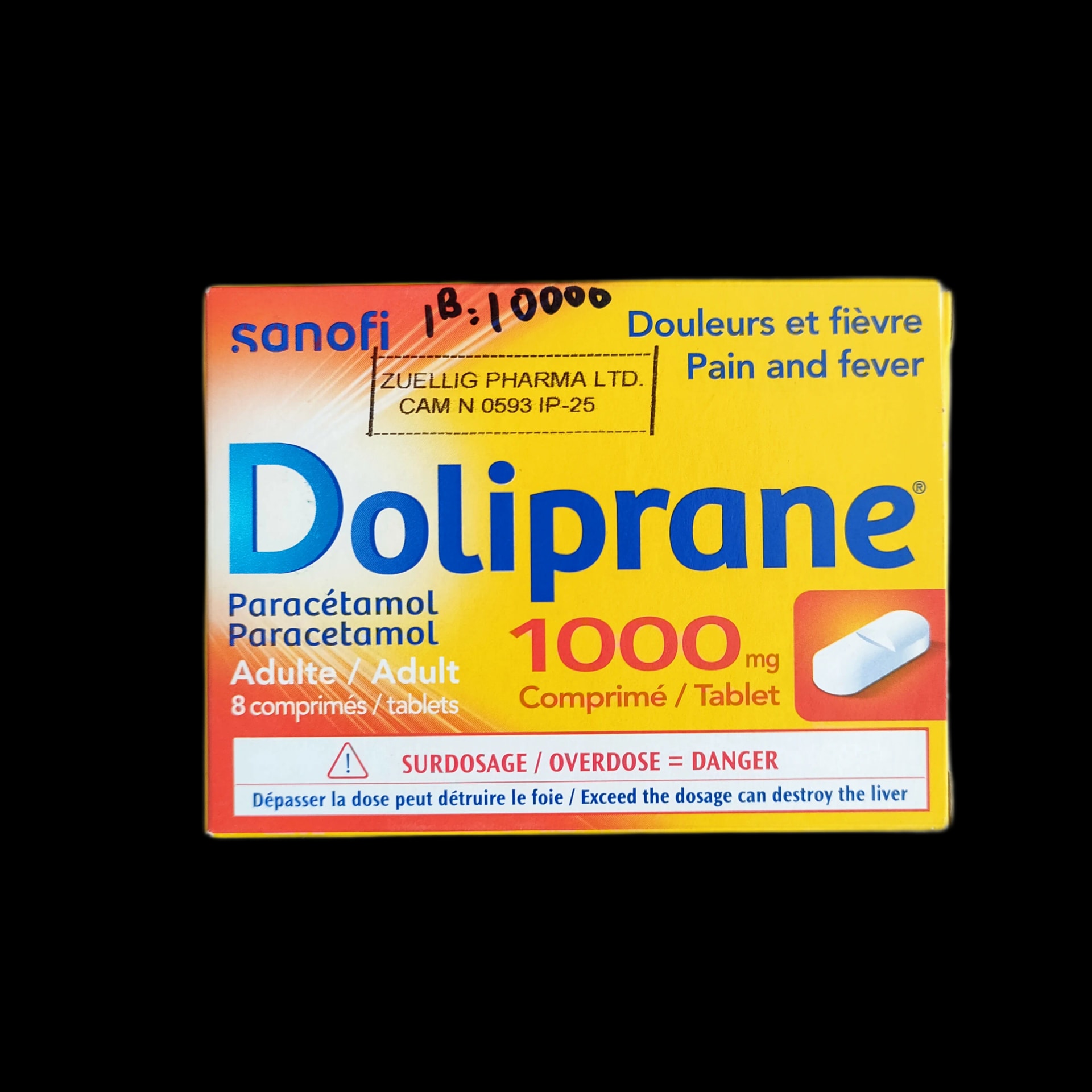Doliprane 1000mg 1000mg - SREY MOM PHARMACY