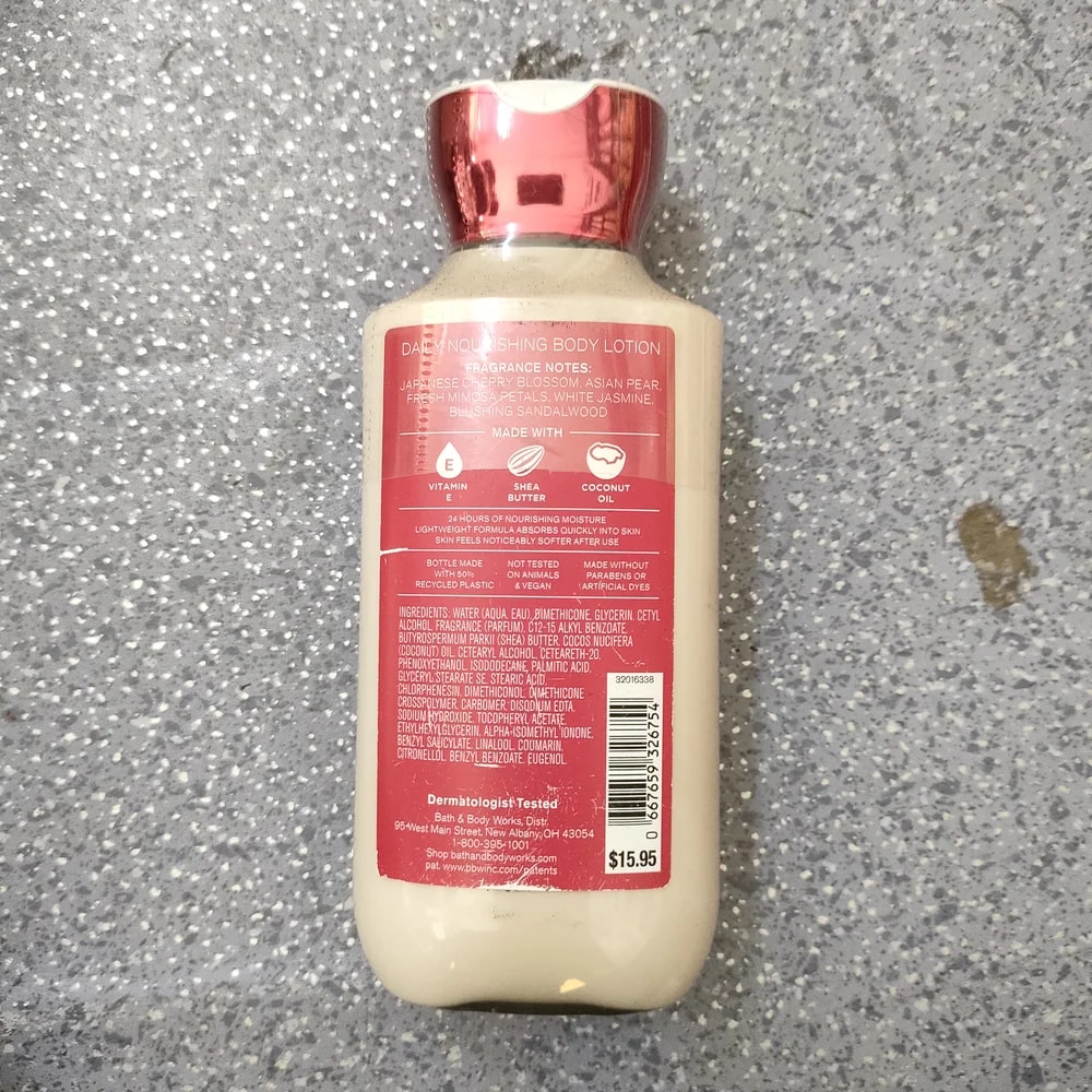 Bath & Body Works Rose Daily Nourishing Body Lotion Not available - Depot De Pharmacie "A" Kim Houy
